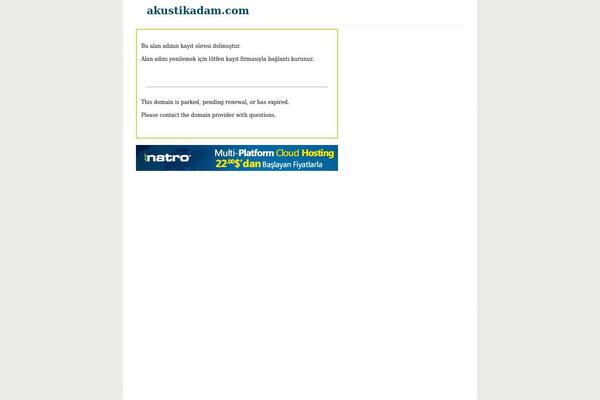 akustikadam.com site used Unik