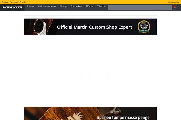Storefront theme site design template sample