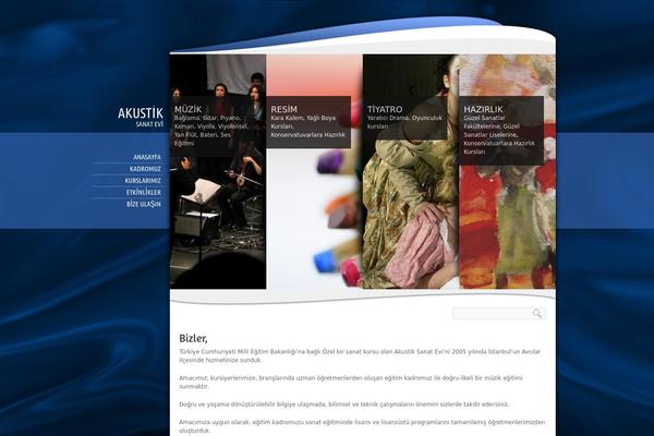 Biosphere theme site design template sample