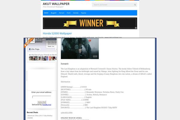 Flatsimplebingit theme site design template sample