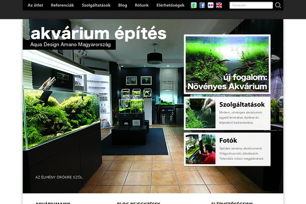 Aspiration theme site design template sample