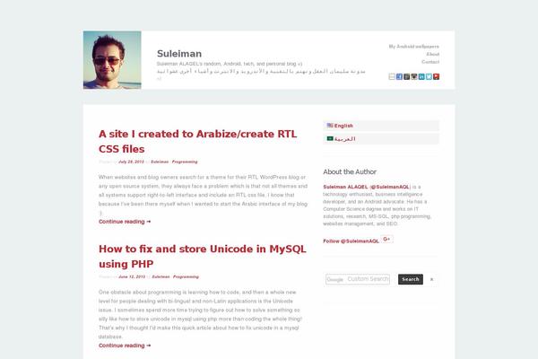 Site using Zilla-social plugin