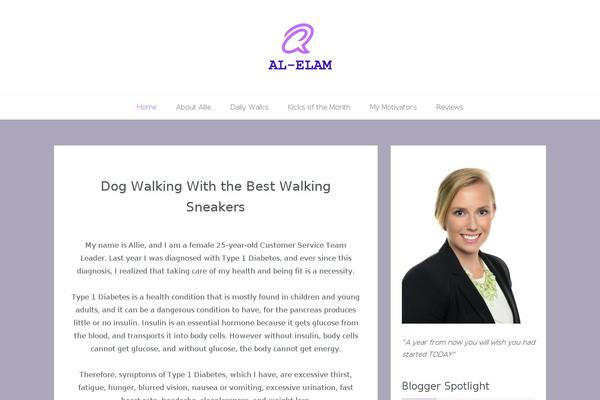 Easy Blog theme site design template sample