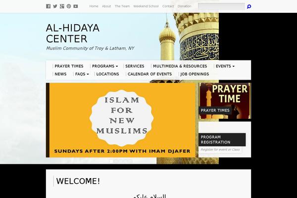 Resurrect theme site design template sample