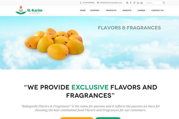 Savia theme site design template sample