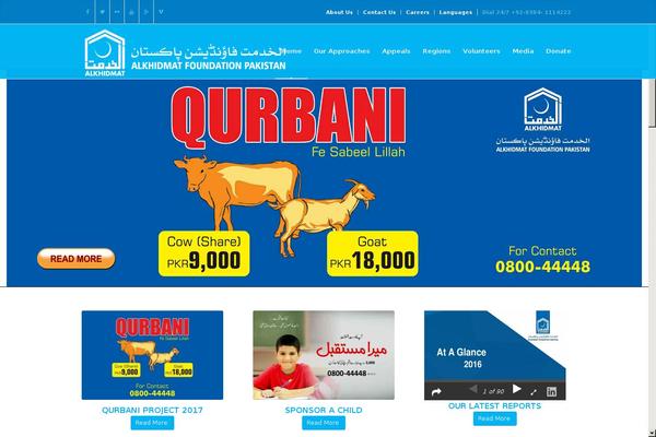 al-khidmatfoundation.org site used Blognet