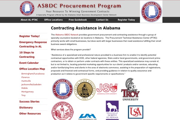 al-ptac.org site used One_nav_search