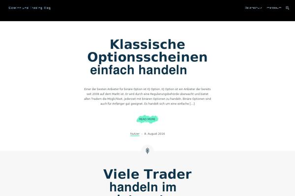 Short News theme site design template sample