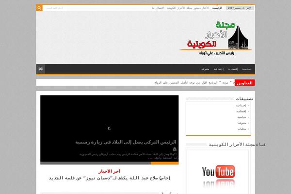 Site using Rss news display plugin