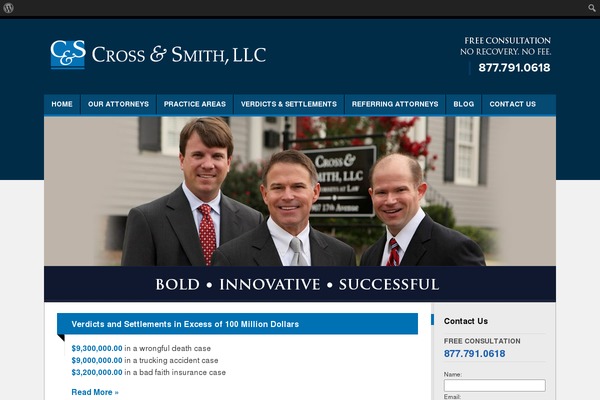 alabamainjuryattorneys-blog.com site used Crossandsmith