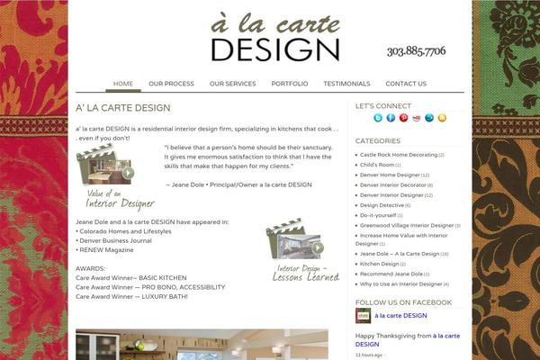 Monaco theme site design template sample