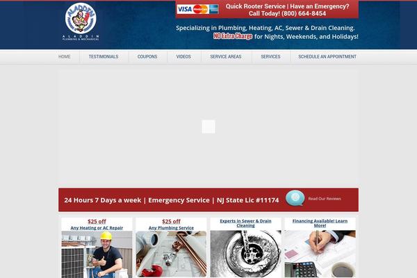 plumbing-child theme websites examples
