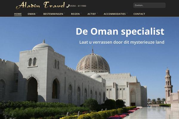 Altair theme site design template sample