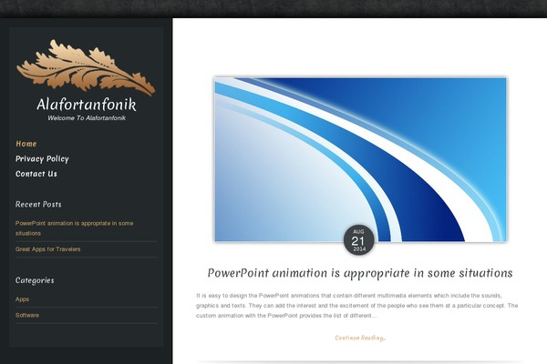 Luminescence Lite theme site design template sample