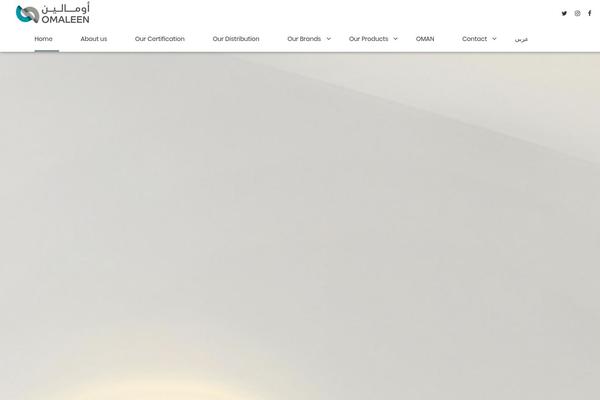Industrial theme site design template sample