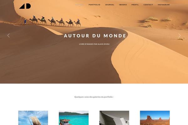 Carajillo theme site design template sample