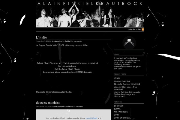 Tarski theme site design template sample