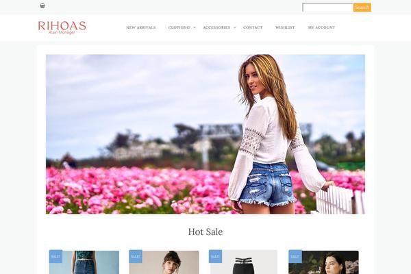 alainmoneger.com site used Opus Blog