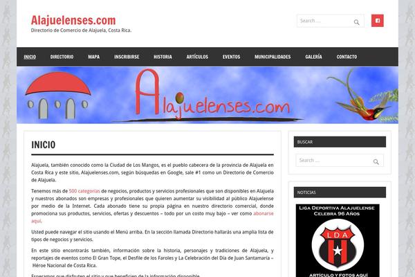 Dynamic News Lite theme site design template sample