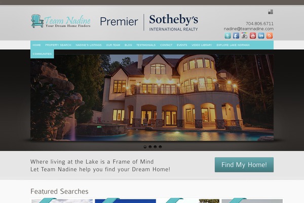 inFocus theme site design template sample