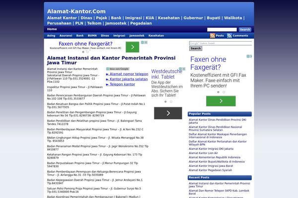 HeatMap Adsense Theme theme site design template sample