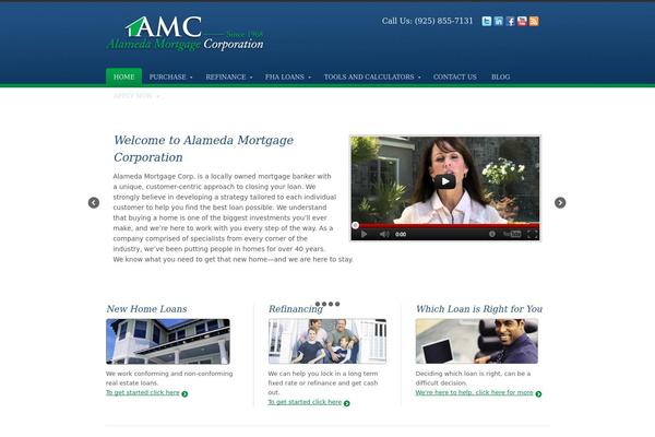Amc theme site design template sample