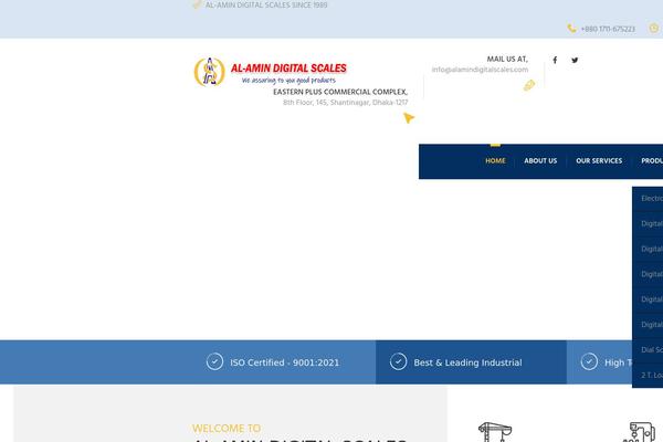 Site using Induscity-vc-addons plugin