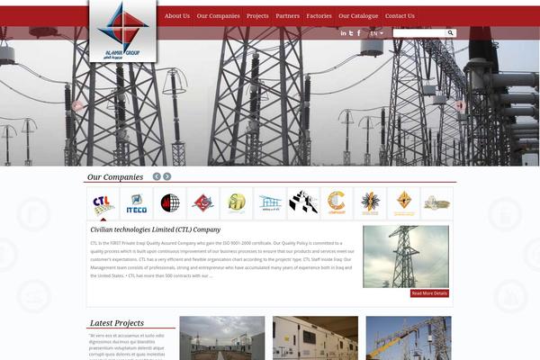 Minimalisto theme site design template sample
