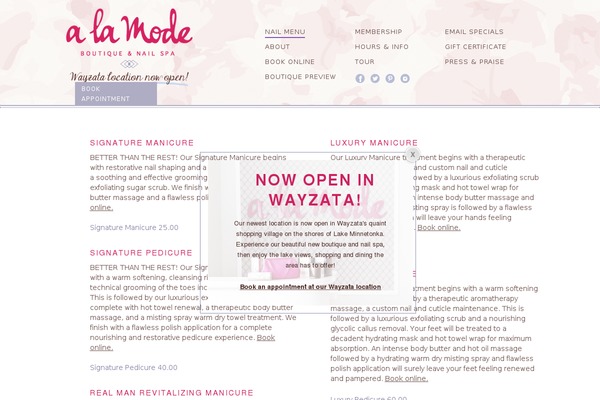 alamode theme websites examples