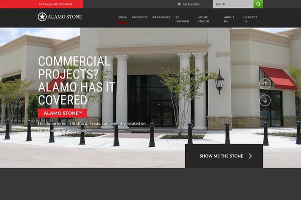Alamo theme site design template sample