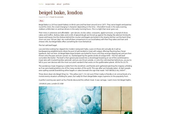 Tarski theme site design template sample