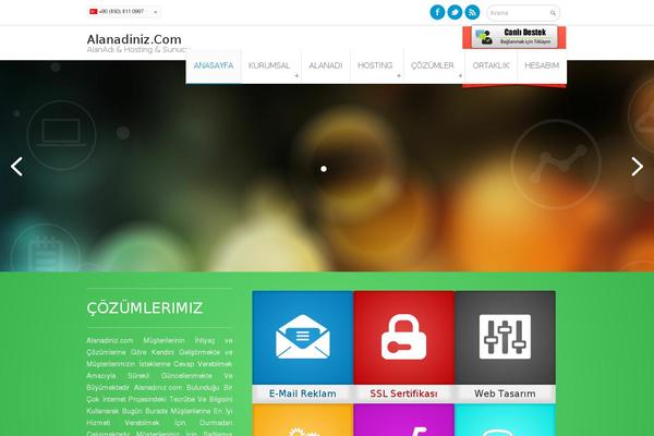 Hostchillyv3 theme site design template sample