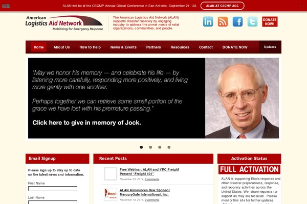 Wisdom theme site design template sample