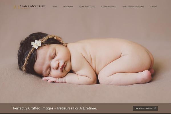 alanamcclurephotography.com site used Alana