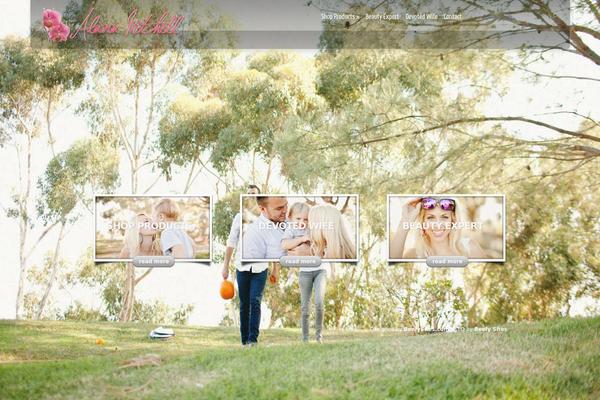 InStyle theme site design template sample