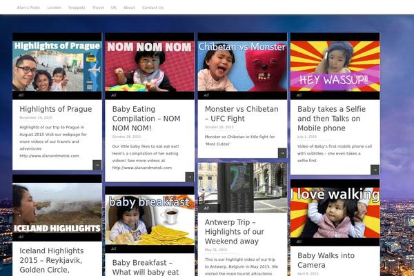 Pinbin theme site design template sample