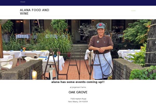 Chicagorestaurant theme site design template sample