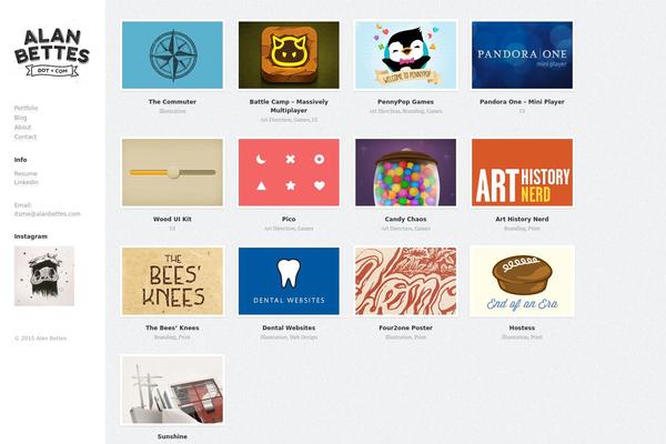 Artiste theme site design template sample