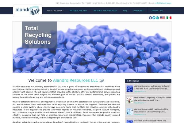 alandro.net site used Alandro_resources_llc