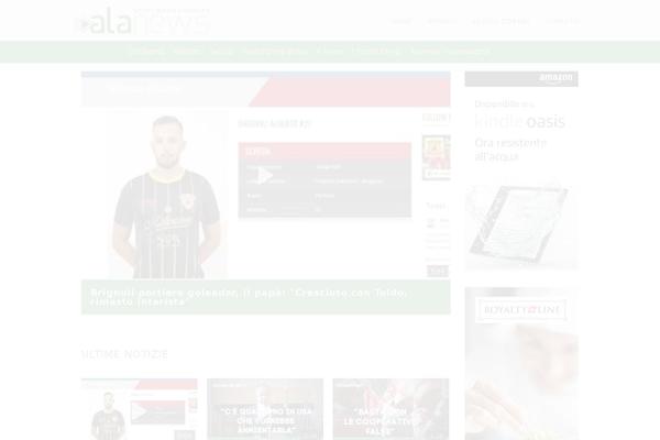 Horizon theme site design template sample