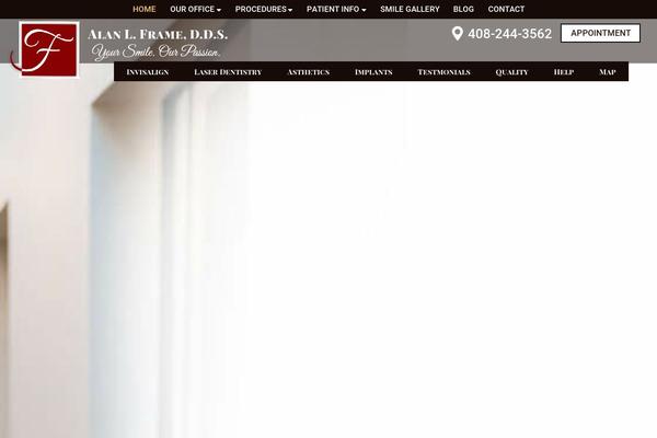 alanframedds.com site used Twentyten-new