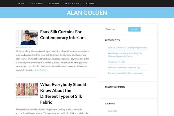 Trope theme site design template sample