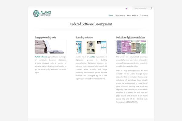 Chameleon theme site design template sample