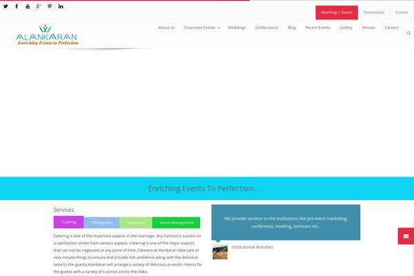 Limitless theme site design template sample