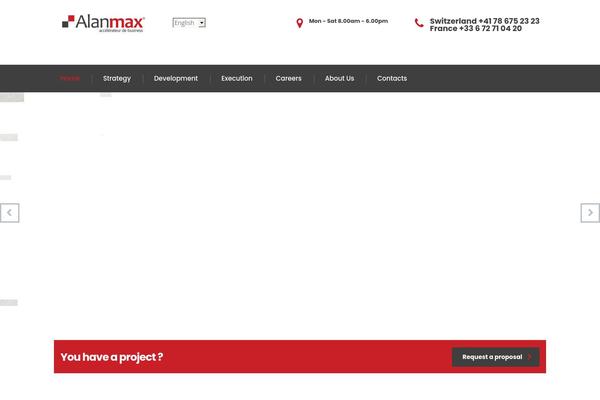 Consulting theme site design template sample
