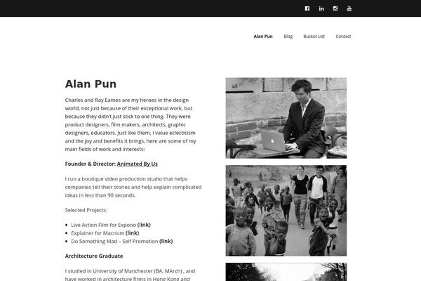 Make theme site design template sample