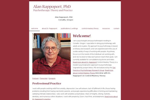 alanrappoport.com site used Alanrappoportphd
