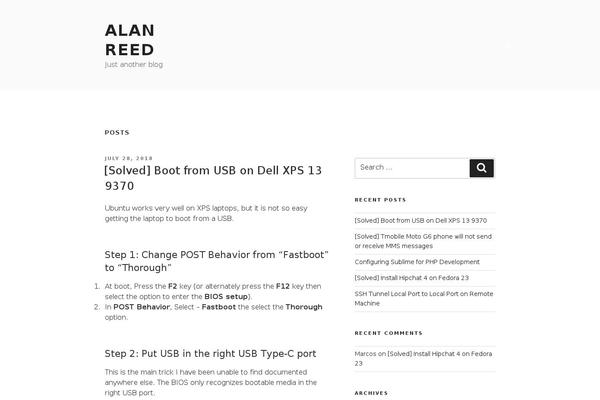 Site using WP Code Highlight.js plugin