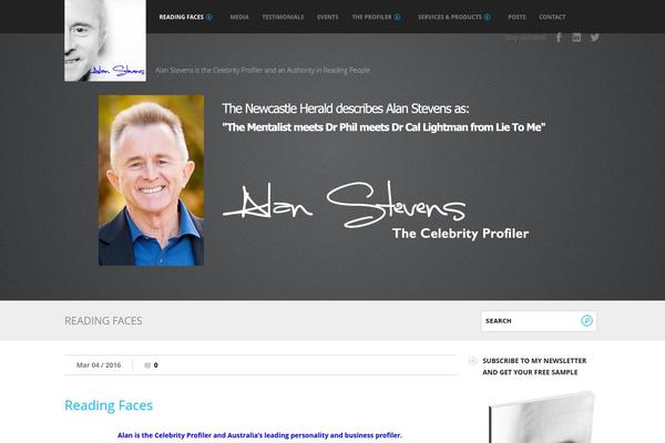 Fizz theme site design template sample