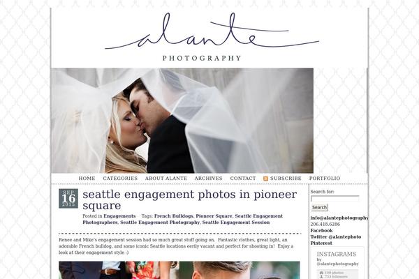 ProPhoto 3 theme site design template sample